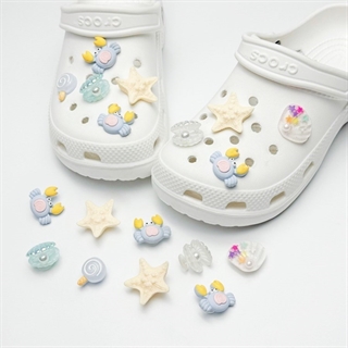 Crocs charms med havtema - 9 stk